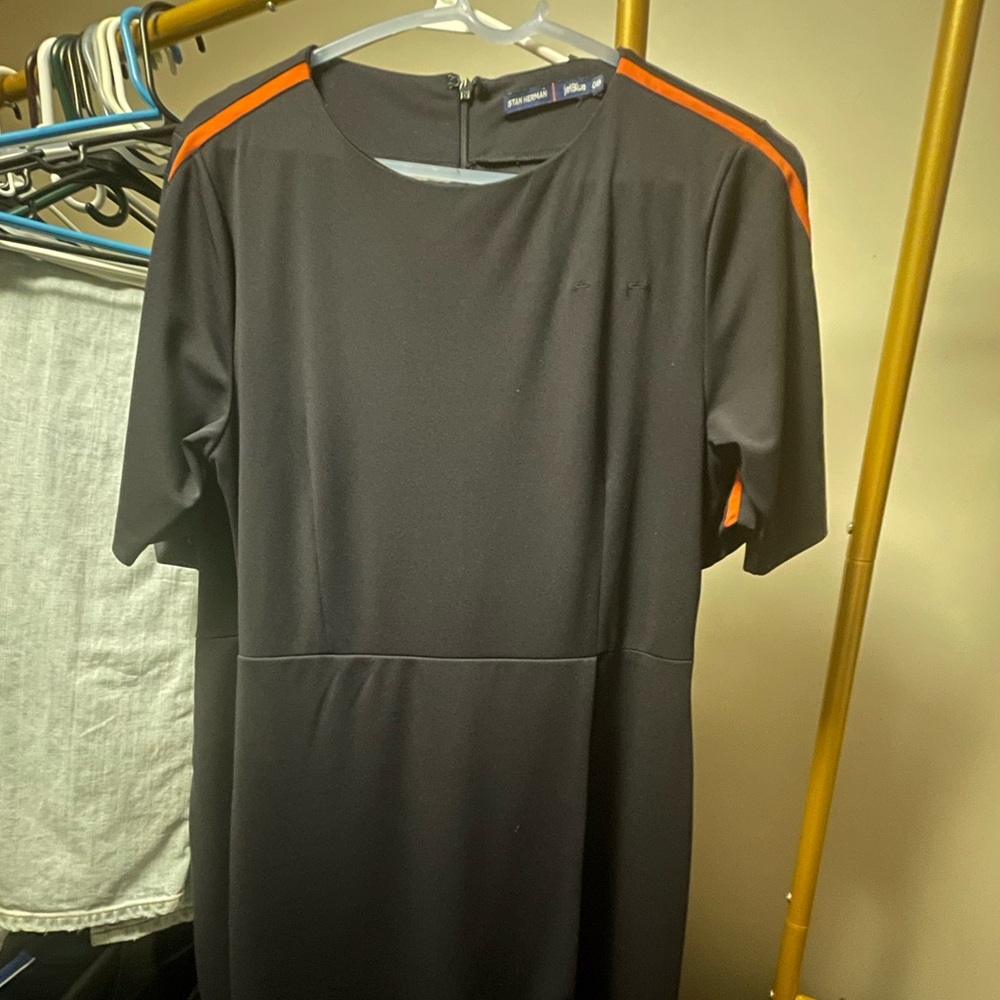 JetBlue Stan Herman Flight Attendant dress. Size 8. NWO tags